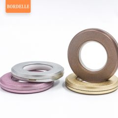 BORDELLE——圈环窗帘配件杆圈-窗帘吊环窗帘挂环-窗帘圈-窗帘打孔配件辅料-10个装-银灰色