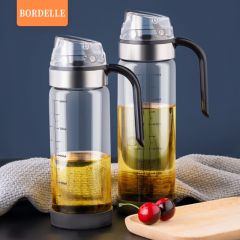 BORDELLE——玻璃油壶自动开合防漏厨房家用装油瓶子油罐小香油酱油醋壶调料瓶550ML