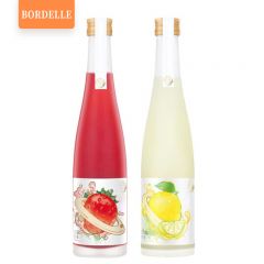 BORDELLE——果酒草莓口味330mlx1-柠檬口味330mlx1礼盒装洋酒