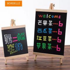 BORDELLE——展示板-小黑板迷你展示板吧台广告牌店铺创意展示板写字板立式留言板